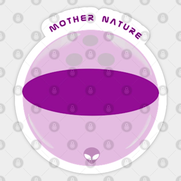 Mother Nature Sticker by Avalinart